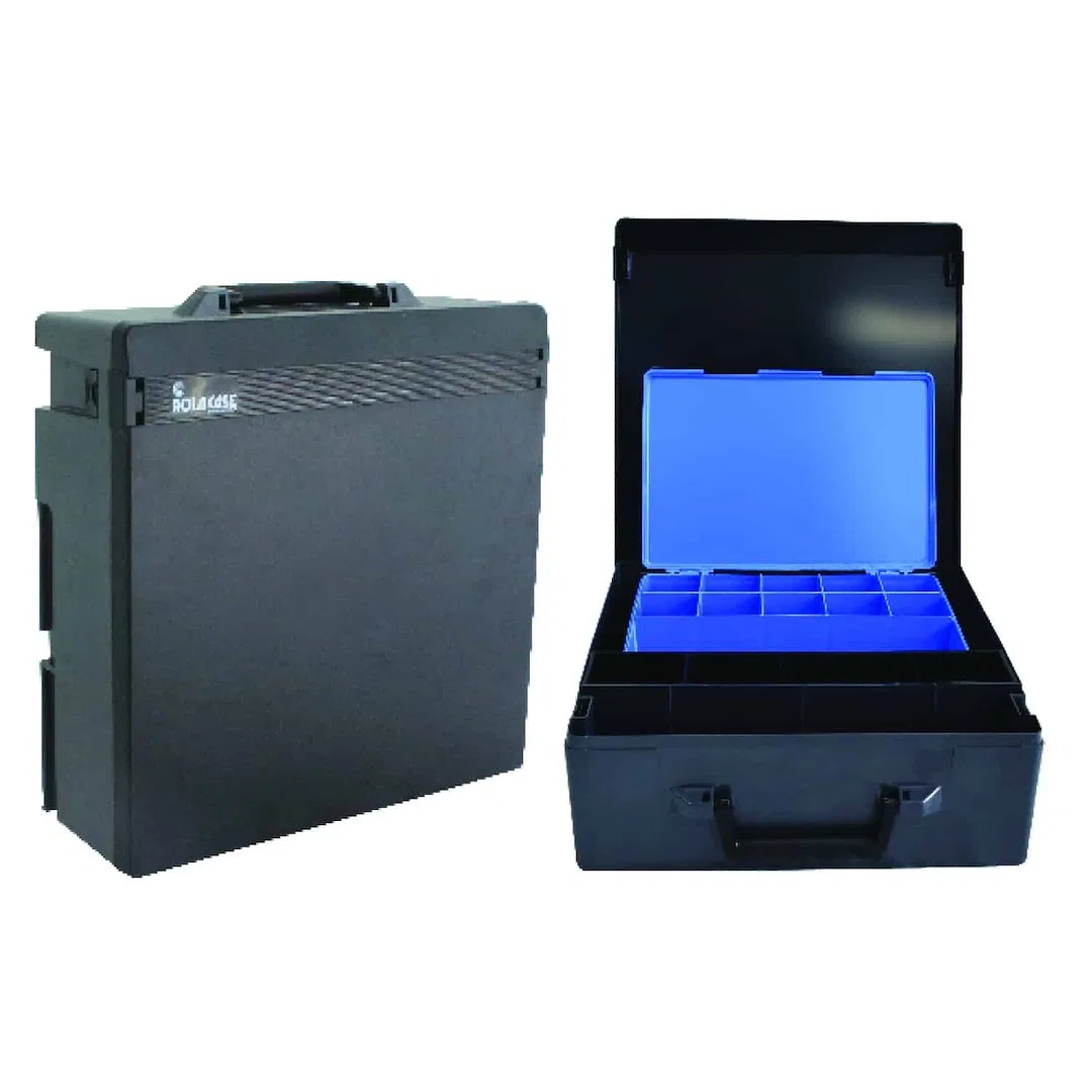 RC003/QK – ROLACASE Van Storage System Parts Organizer Case, Carry Case 1 Large Compartment/ 3 Compartment Lift-Out T...